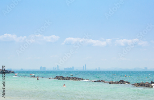 beach and tropical sea