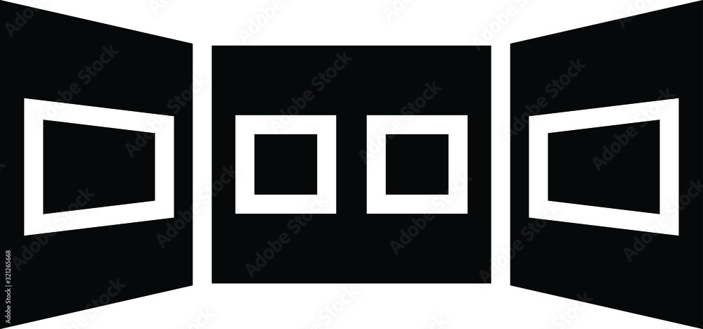 gallery icon, Vector illustration gallery icon, Vector illustration