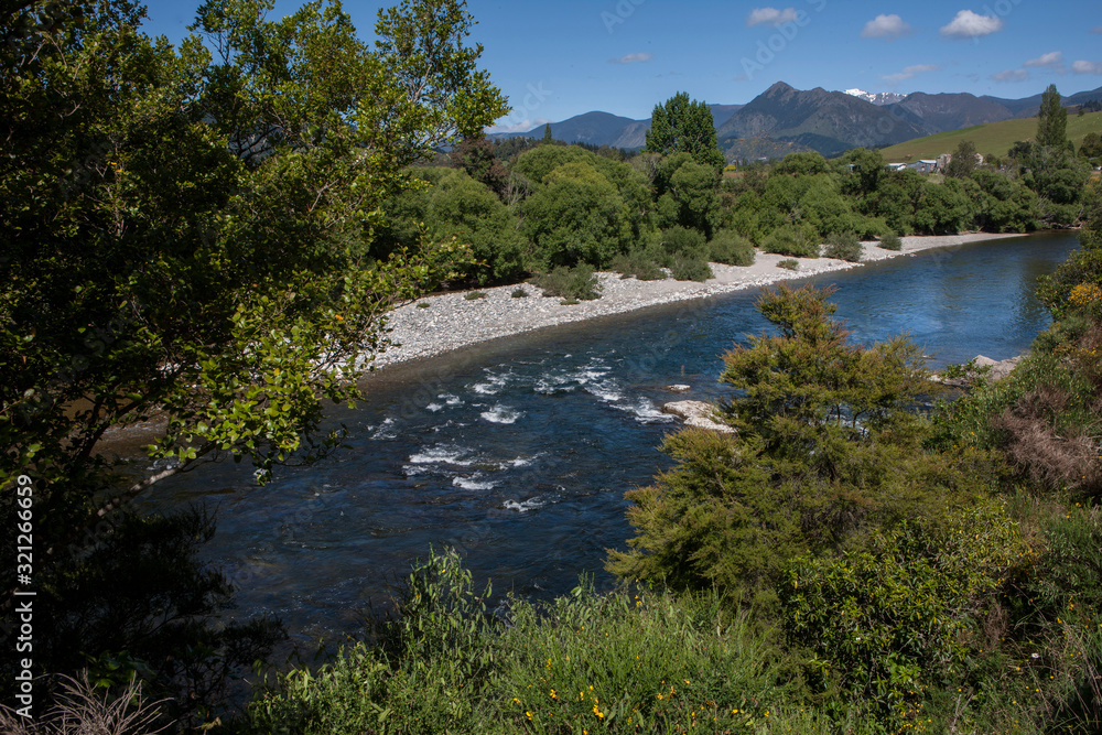 River South Island New Zealand Eighty eight valley River South Island New Zealand Eighty eight valley