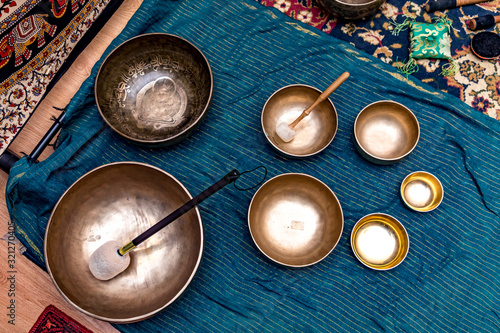 Tibetan and japanese eiki Sacred Sound Instruments southeast musical instruments for meditation