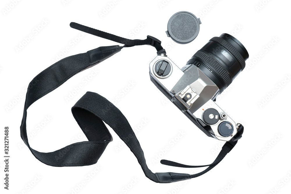 Retro film photo camera