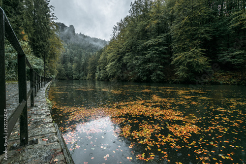 Wanderung zum Amselsee Sächsische Schweiz  photo