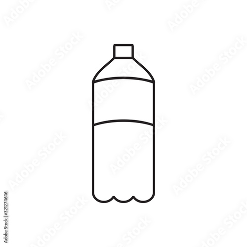 gallons and bottles icon design vector logo template EPS 10