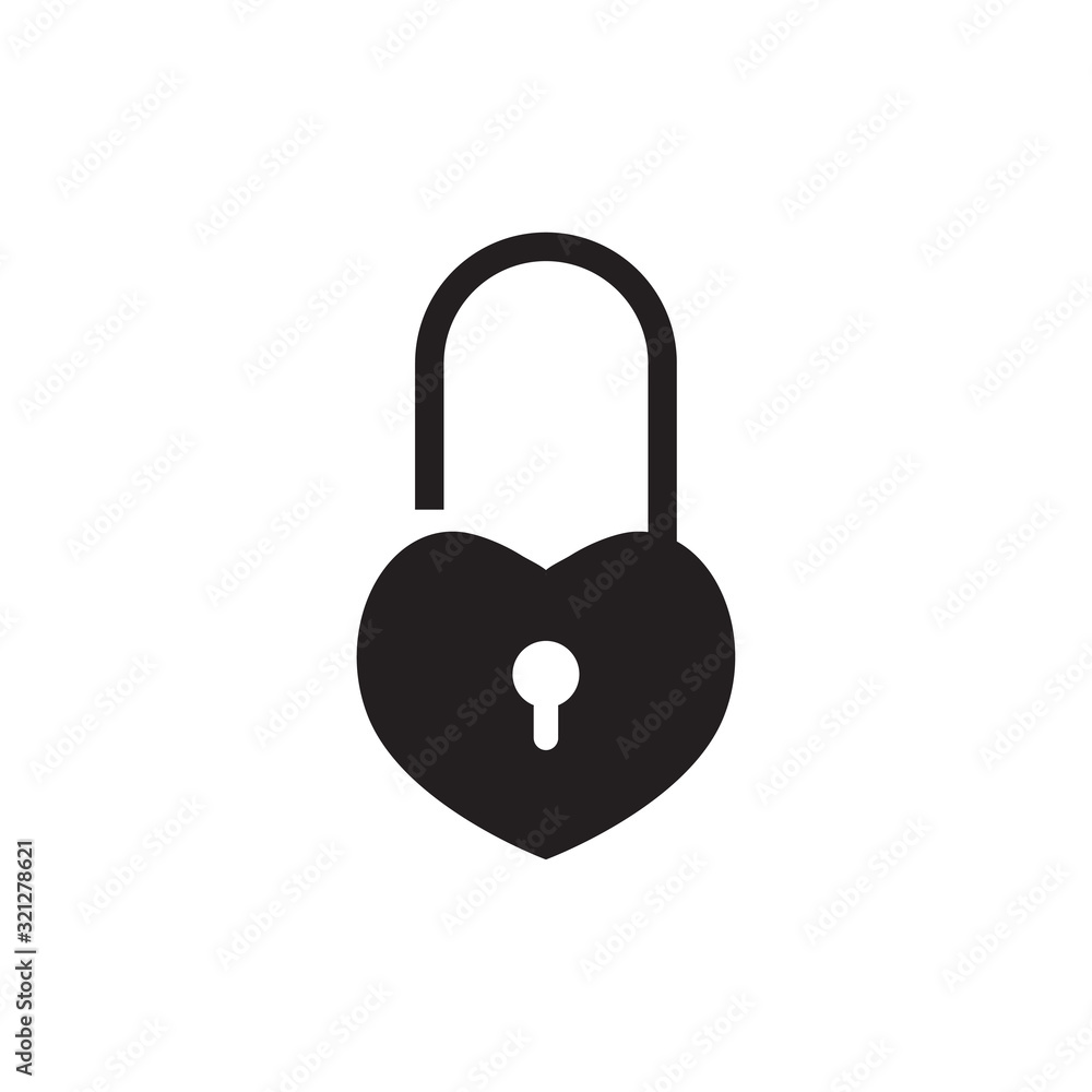 padlock icon vector design logo template EPS 10 padlock icon vector design logo template EPS 10