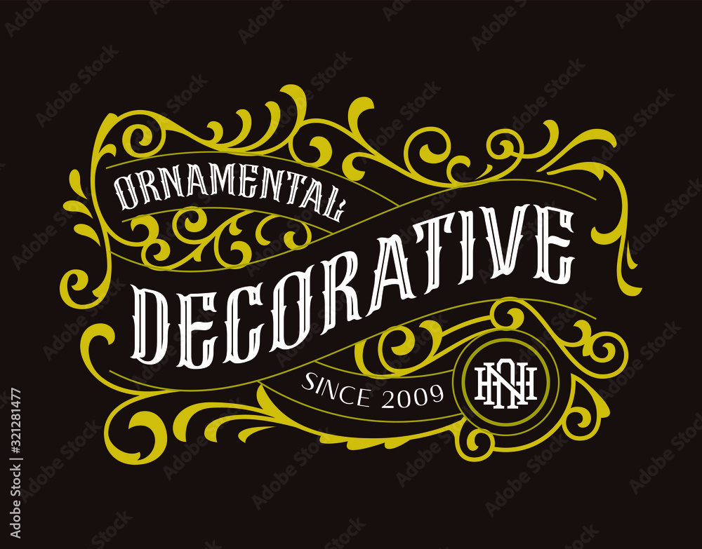 Victorian Decorative Badges Classic Label Design Element Victorian Decorative Badges Classic Label Design Element