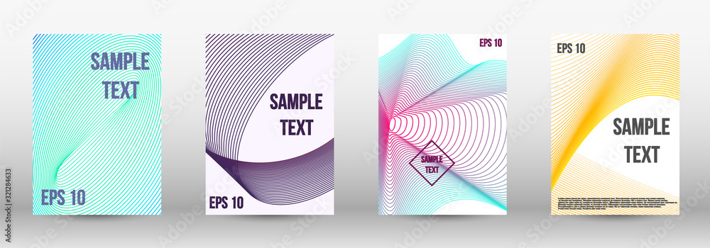 Geometric template with lines Geometric template with lines