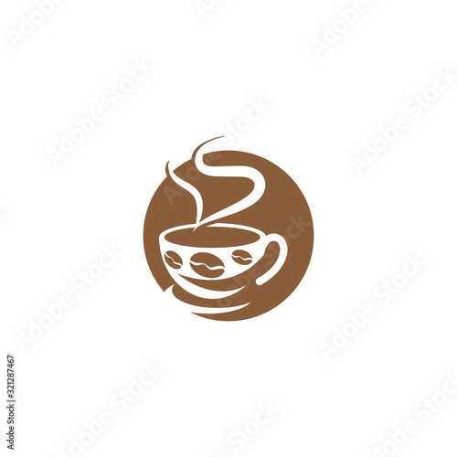 Coffee cup Logo Template