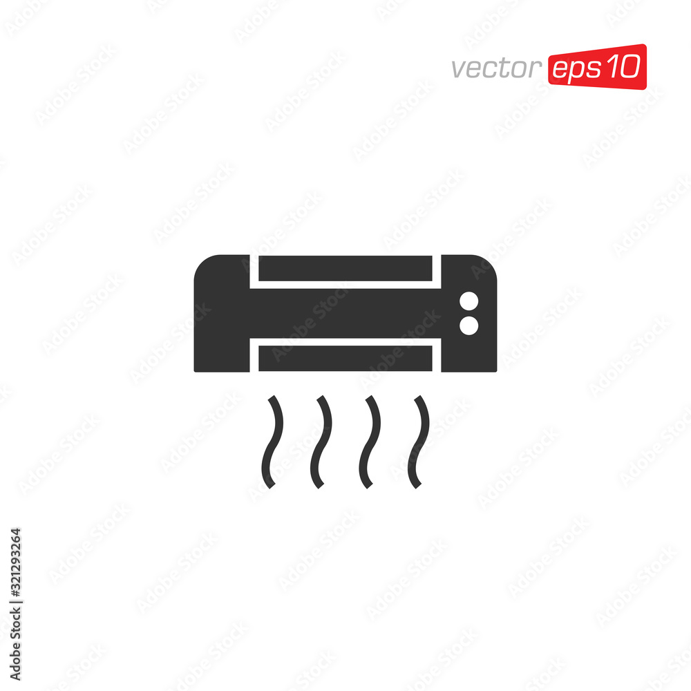 Air Conditioner Icon Design Vector Air Conditioner Icon Design Vector