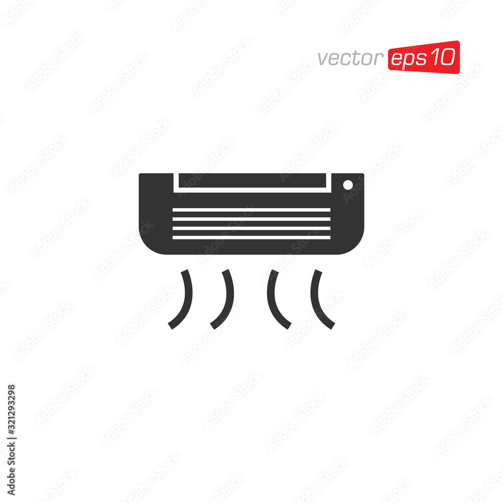 Air Conditioner Icon Design Vector Air Conditioner Icon Design Vector