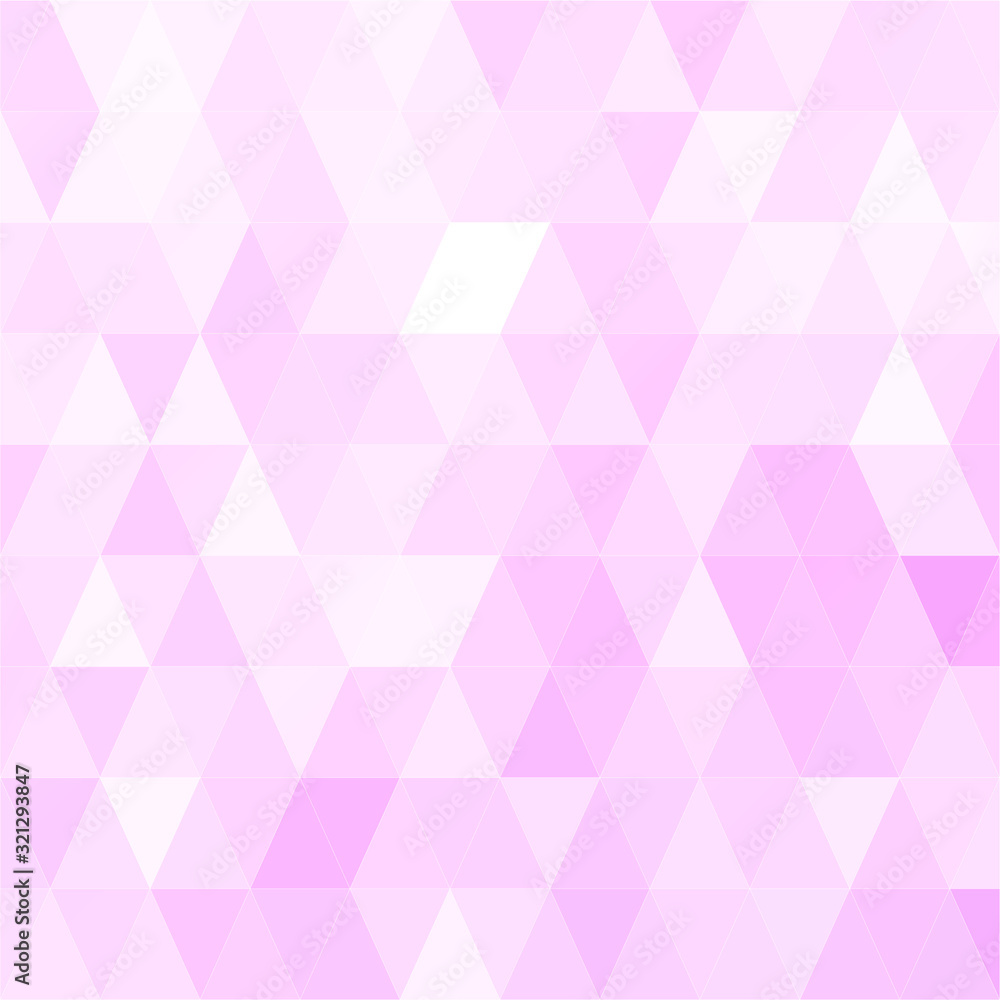 Fototapeta premium Pink Polygonal Mosaic Background, Creative Design Templates
