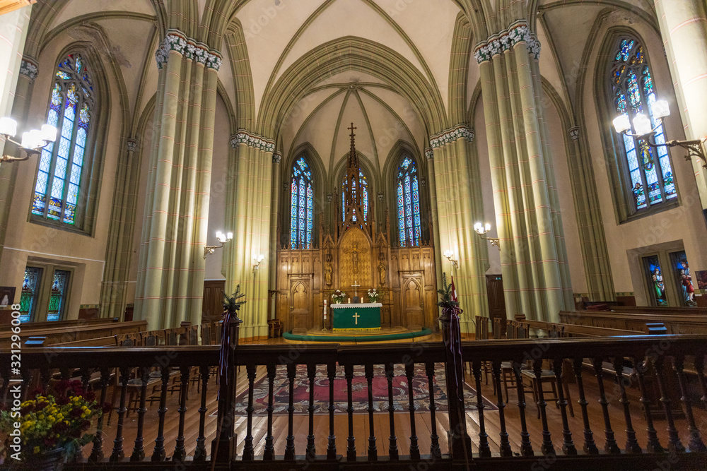 catholic church in Riga inside