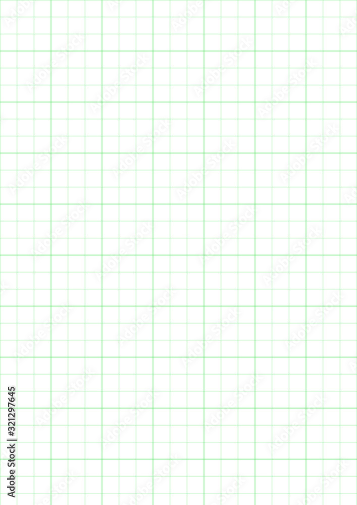 A4 size green graph paper A4 size green graph paper