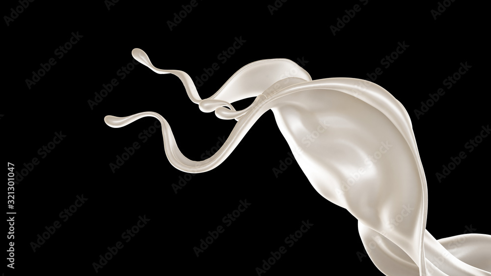 Splash fluid. 3d illustration, 3d rendering. Splash fluid. 3d illustration, 3d rendering.