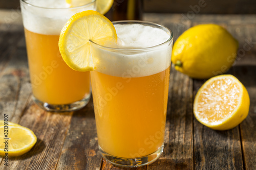 Refreshing Lemon Beer Shandy