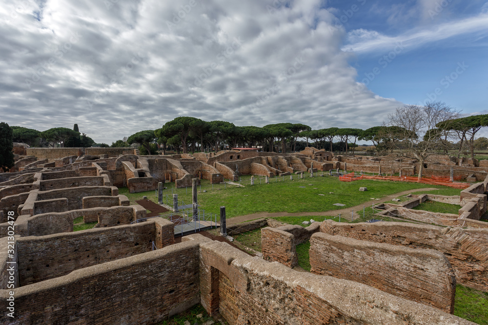 Ostia Antica, archaeological park