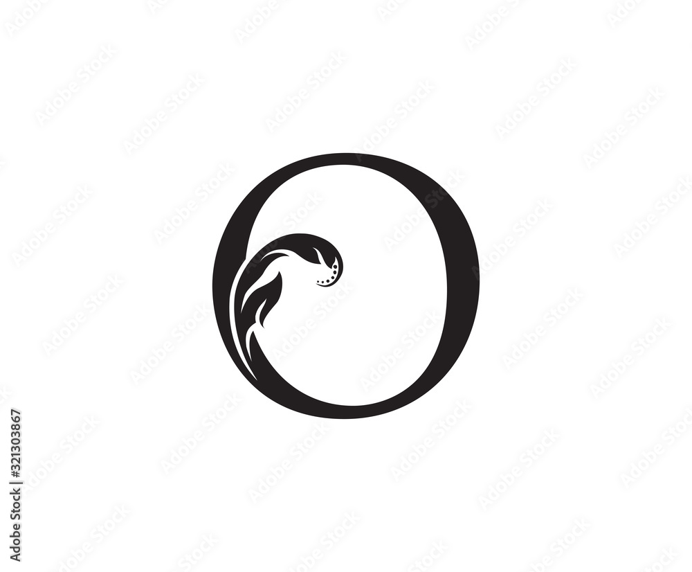 Classic O Letter Swirl Logo. Black O With Classy Leaves Shape design perfect for Boutique, Jewelry, Beauty Salon, Cosmetics, Spa, Hotel and Restaurant Logo. Classic O Letter Swirl Logo. Black O With Classy Leaves Shape design perfect for Boutique, Jewelry, Beauty Salon, Cosmetics, Spa, Hotel and Restaurant Logo.