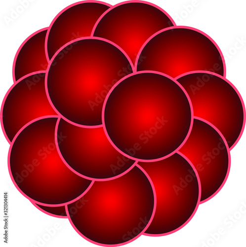 Cancer cell icon