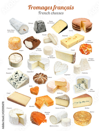 Fromages français / French cheeses © Brad Pict