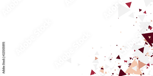 Brown red maroon white color of fashion trend. Vector illustration graphic with copy space. Suit for presentation background
