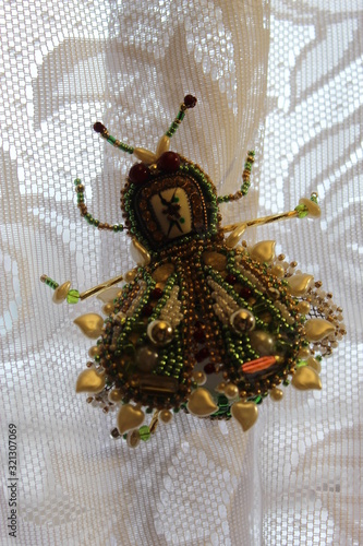 It is fashionable to wear brooches on clothes, on bags - everywhere