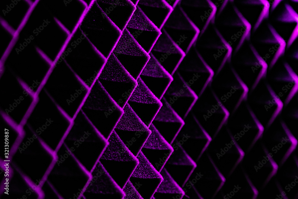 Pink pyramids - Left Pink pyramids - Left