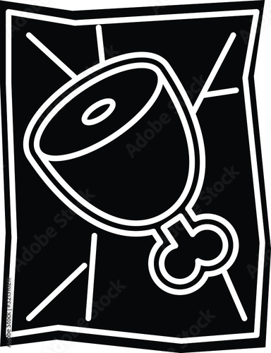 Food vacuum bag icon