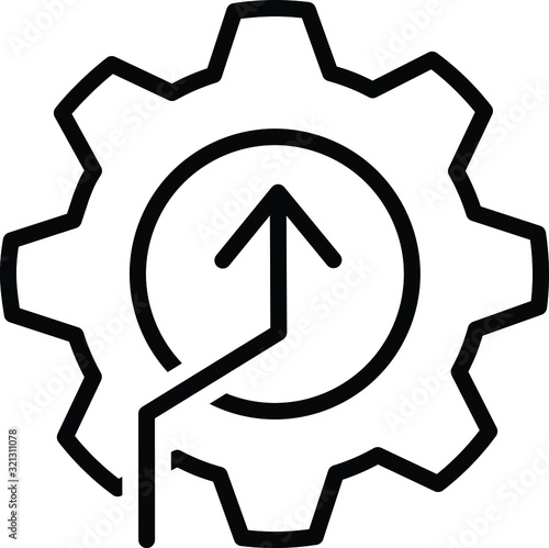 kpi icon, vector