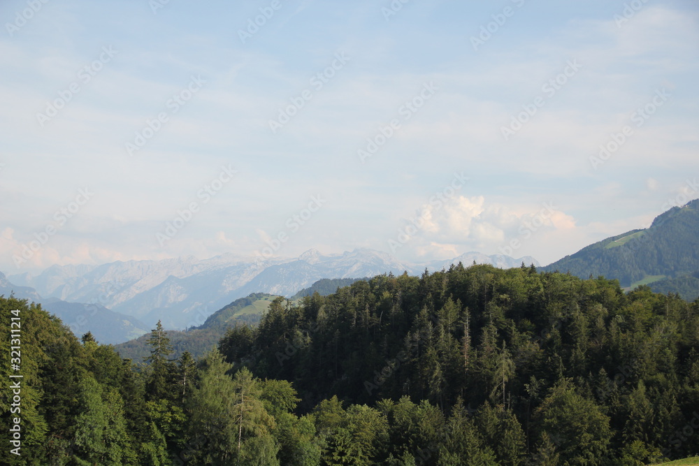 view of mountains