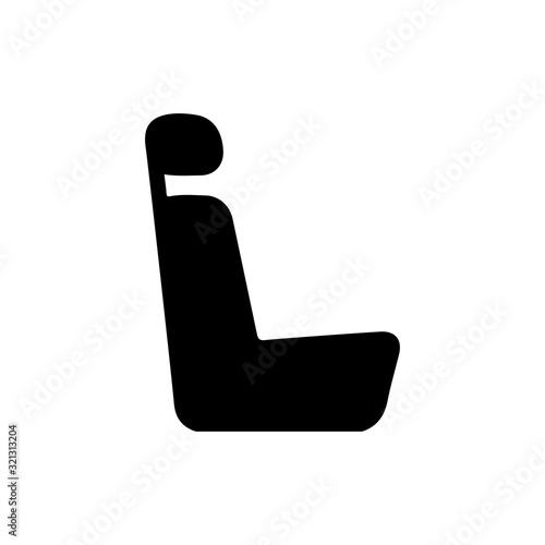 Car seat icon