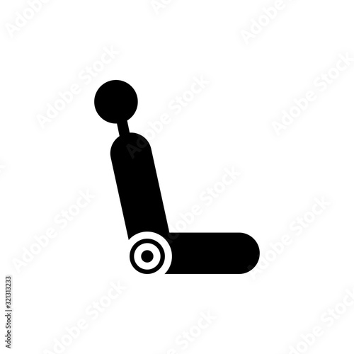 Car seat icon