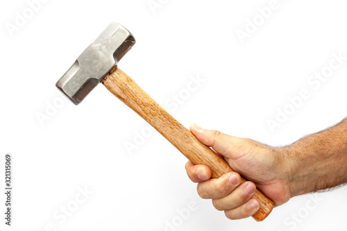 hammer and hand