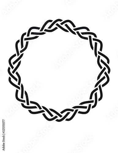 Celtic Circle Three line