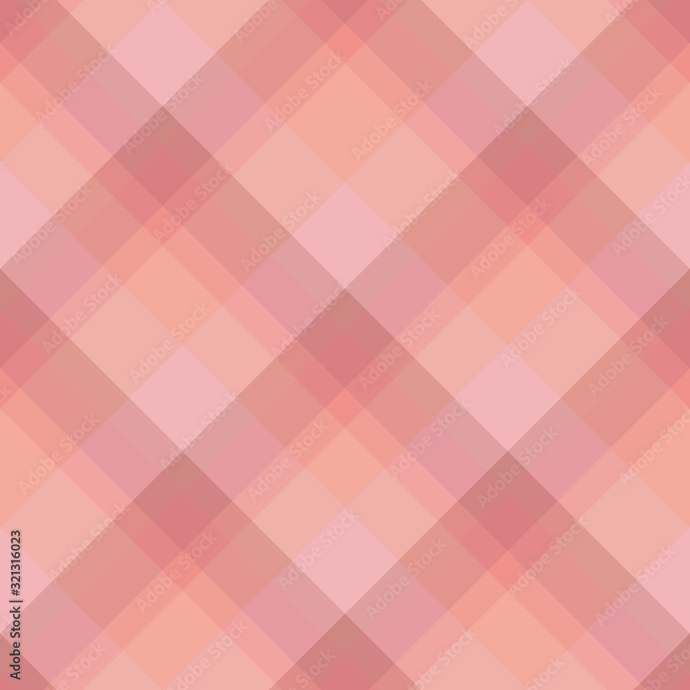 Seamless pattern in cute peach and pink colors for plaid, fabric, textile, clothes, tablecloth and other things. Vector image. 2 Seamless pattern in cute peach and pink colors for plaid, fabric, textile, clothes, tablecloth and other things. Vector image. 2