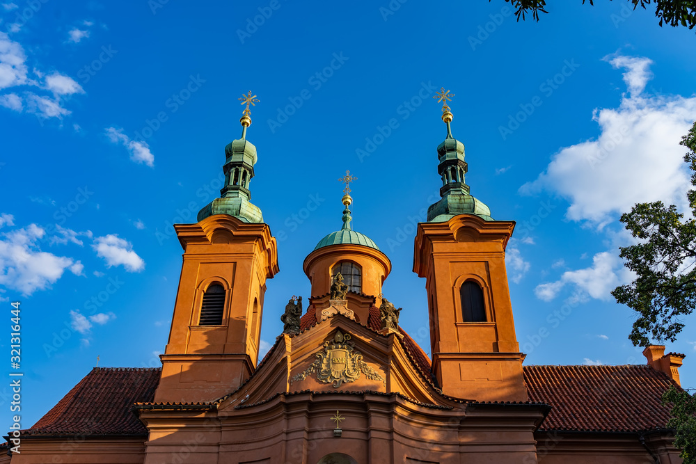 Saint Lawrence Petrin Prague in Czech Republic.