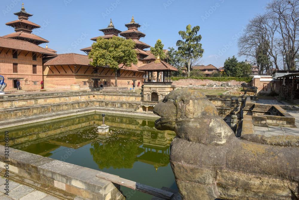 Temple of Durban square at Patan near Kathmandu in Nepal Temple of Durban square at Patan near Kathmandu in Nepal