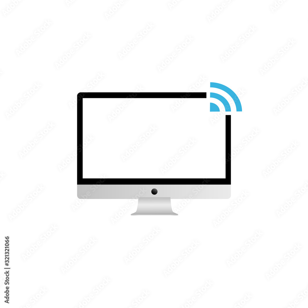 Tablet PC Wireless cloud computing concept. Stock Vector illustration isolated on white background. Tablet PC Wireless cloud computing concept. Stock Vector illustration isolated on white background.