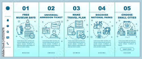 <> onboarding vector template. Responsive mobile website with icons. Webpage walkthrough step screens. RGB color concept