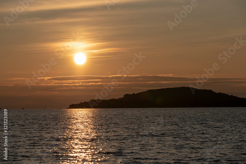 Sunset Over Adriatic Sea