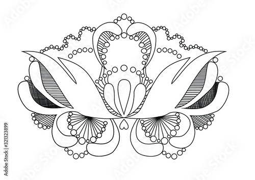 graphic vector flower 