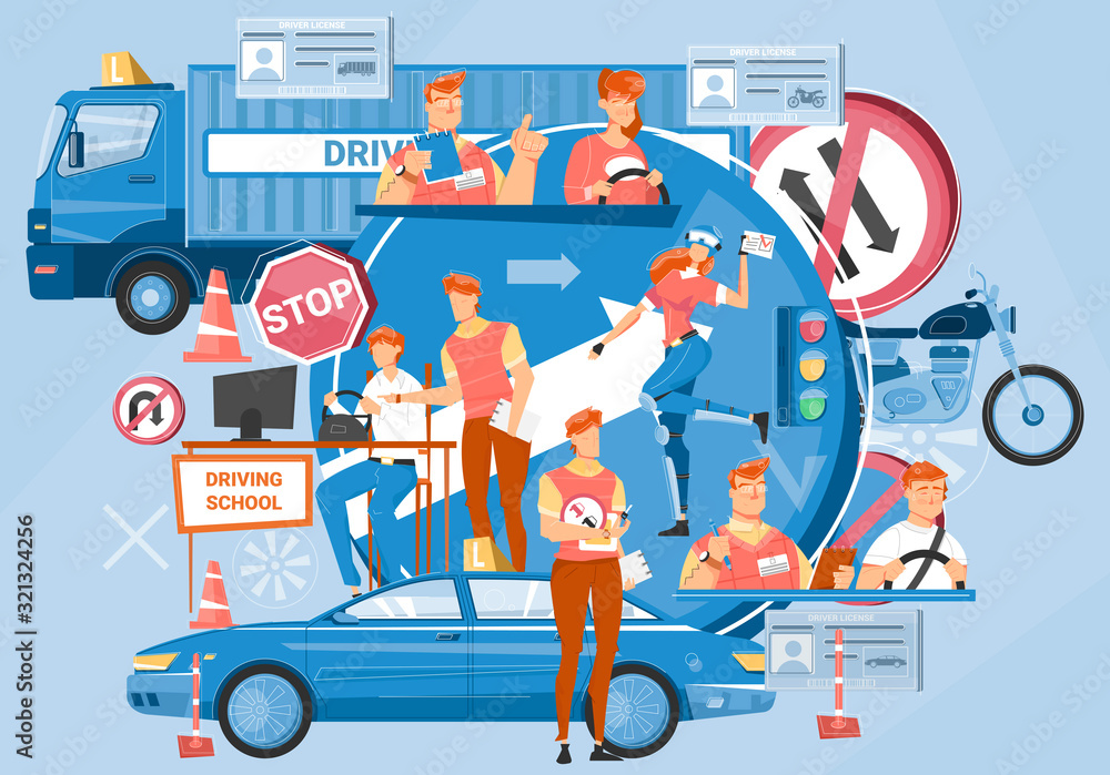 Driving School Composition Driving School Composition