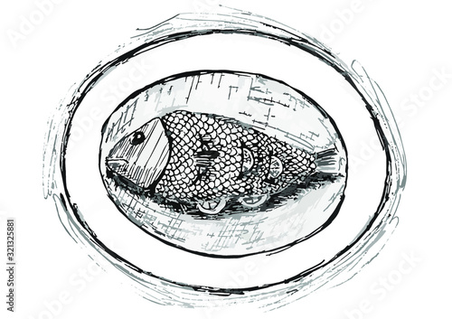 a fish dish