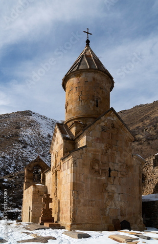 Beautiful ancient church. religious background