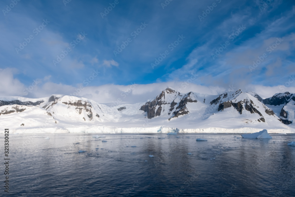 Stunning icy landscapes, Chiriguano Bay, Cuverville Island, Antarctic Peninsula, Antarctica Stunning icy landscapes, Chiriguano Bay, Cuverville Island, Antarctic Peninsula, Antarctica