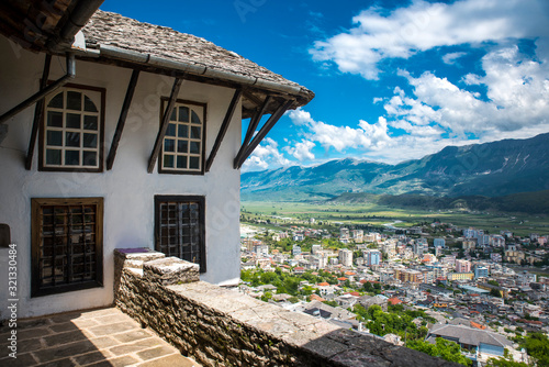 Photos Noble family Zekate house in Gjirokaster in Albania, currently ethnographic muse
