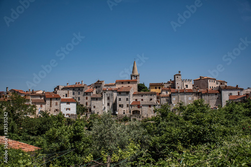 Medieval town of Bale, Istria, Croatia. © Rado