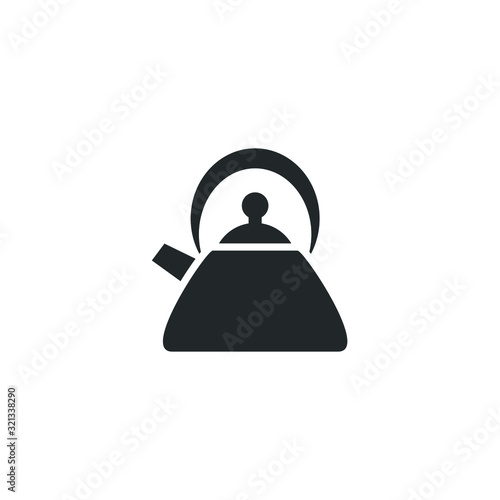 kettle icon template color editable. kettle symbol vector sign isolated on white background illustration for graphic and web design.