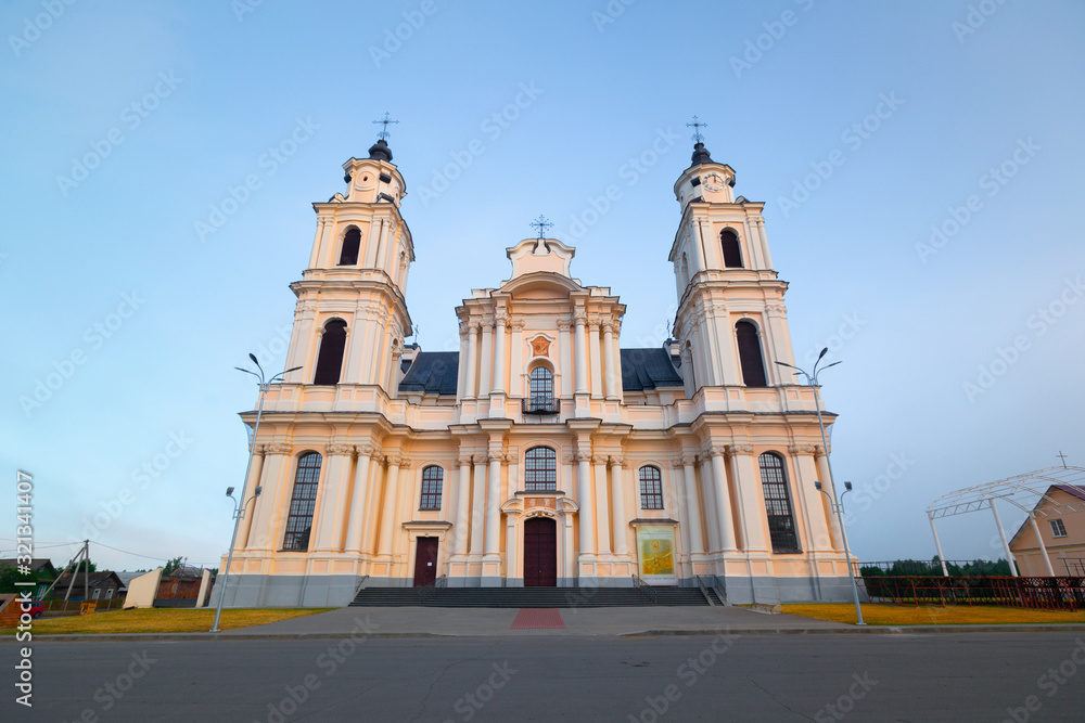 Old catholic church in Belarus