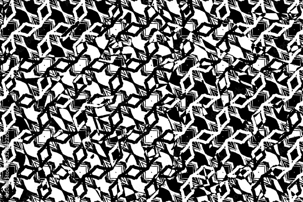 Abstract black and white texture. Monochrome chaotic background Abstract black and white texture. Monochrome chaotic background