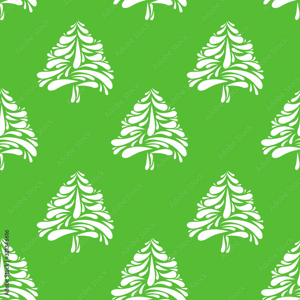 Obraz premium Christmas and New year holiday seamless pattern design.
