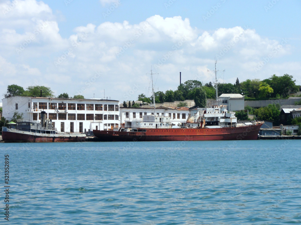 Sea boats, lifeboats. Sailboats. Repair and loading of ships.Sea.Submarine. Sea boats, lifeboats. Sailboats. Repair and loading of ships.Sea.Submarine.